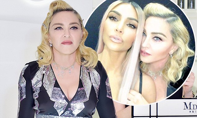 New Beauty Buds In The Town: Madonna & Kim Kardashian West