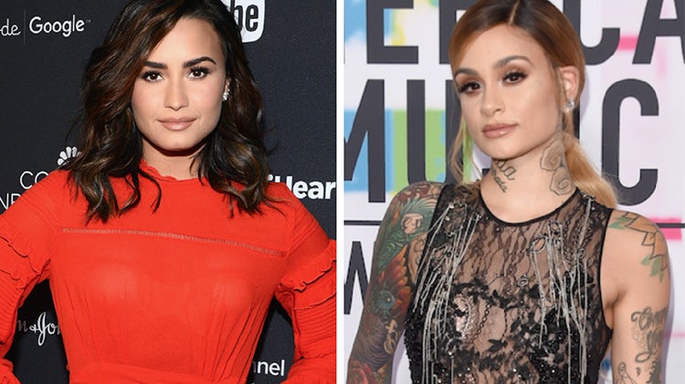 Demi Lovato Opens Up About Onstage Lip Lock with Kehlani