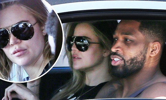 Khloe Kardashian and Tristan Thompson spotted grabbing a bite at a McDonald’s drive-thru