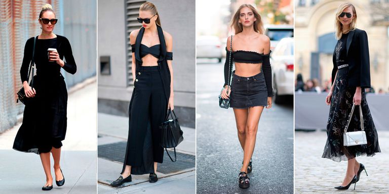 Ways to wear all-black this summer